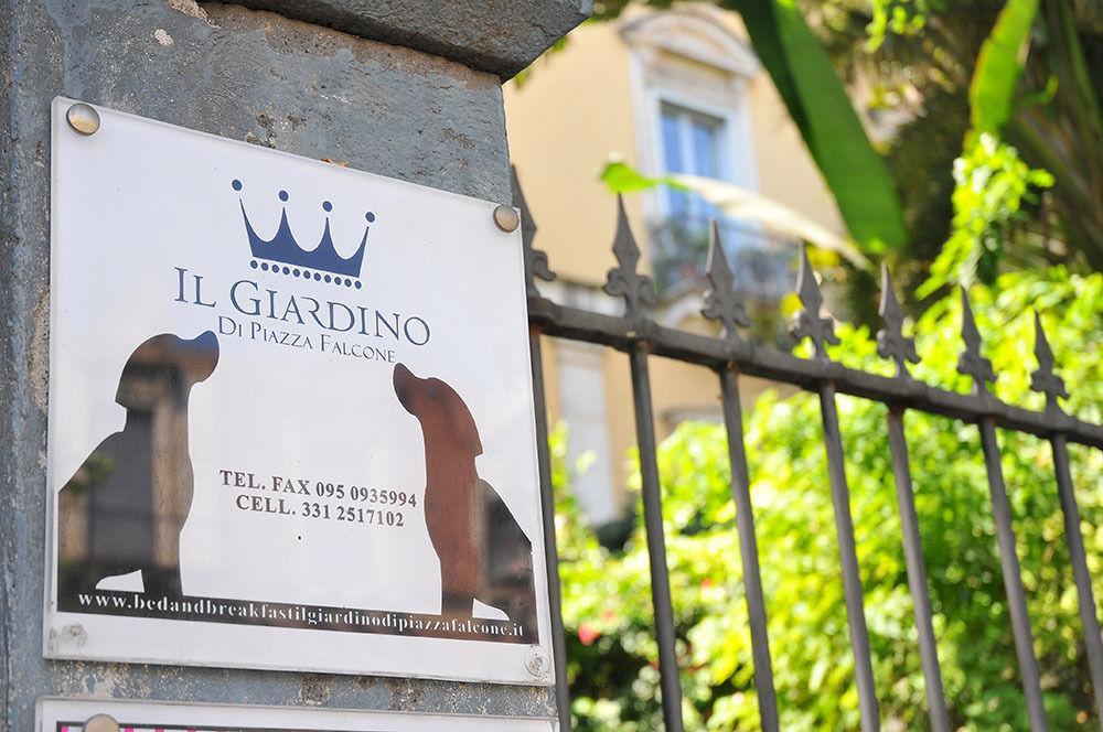 Il Giardino Falcone Bed and Breakfast Catania Exterior foto